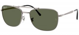 Gafas de Sol - Ray-Ban - RB3755 - 004/58 GUNMETAL // GREEN POLARIZED