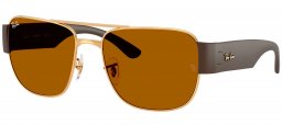 Gafas de Sol - Ray-Ban - RB3756 - 001/33 GOLD // BROWN