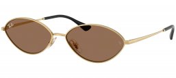 Gafas de Sol - Ray-Ban - RB3757 KAI - 001/73 GOLD // DARK BROWN