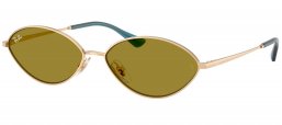 Gafas de Sol - Ray-Ban - RB3757 KAI - 9213/2 PALE GOLD // GREEN