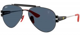 Gafas de Sol - Ray-Ban - RB3762M - F00987  BLACK // DARK GREY