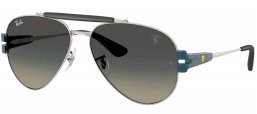 Gafas de Sol - Ray-Ban - RB3762M - F12311  SILVER // GREY GRADIENT