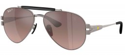 Gafas de Sol - Ray-Ban - RB3762M - F1245J  SILVER // GREY GRADIENT POLARIZED