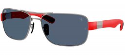 Gafas de Sol - Ray-Ban - RB3763M - F01887  GUNMETAL // DARK GREY