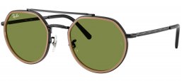 Gafas de Sol - Ray-Ban - RB3765 - 92794E  BLACK // GREEN