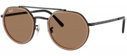 Gafas de Sol - Ray-Ban - RB3765 - 927973  BLACK // BROWN