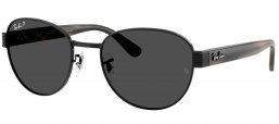 Gafas de Sol - Ray-Ban - RB3766CH - 002/K8 BLACK // DARK GREY CHROMANCE POLARIZED