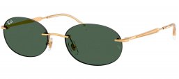 Gafas de Sol - Ray-Ban - RB3767 - 001/71 ARISTA GOLD // DARK GREEN
