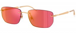 Gafas de Sol - Ray-Ban - RB3768 - 001/D0 ARISTA GOLD // VIOLET MIRROR RED