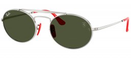 Gafas de Sol - Ray-Ban - RB3775M - F00731  SILVER // GREEN