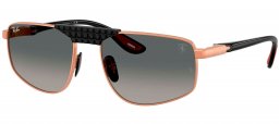 Gafas de Sol - Ray-Ban - RB3776M - F12771  MATTE ROSE GOLD // GREY GRADIENT