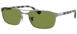 Gafas de Sol - Ray-Ban - RB3778 - 004/4E GUNMETAL // GREEN