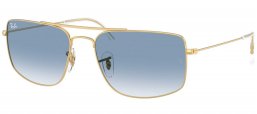 Gafas de Sol - Ray-Ban - RB3779 EXPLORER 3 - 001/3F GOLD // BLUE GRADIENT