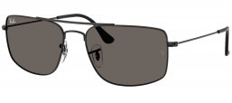 Gafas de Sol - Ray-Ban - RB3779 EXPLORER 3 - 002/B1 BLACK // DARK GREY
