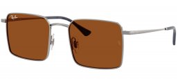 Gafas de Sol - Ray-Ban - RB3782 - 004/73 GUNMETAL // DARK BROWN