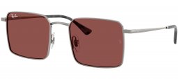 Gafas de Sol - Ray-Ban - RB3782 - 004/75 GUNMETAL // DARK VIOLET