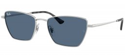 Gafas de Sol - Ray-Ban - RB3783 - 003/80 SILVER // DARK BLUE