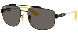Gafas de Sol - Ray-Ban - RB3789M - F137B1  BLACK // DARK GREY