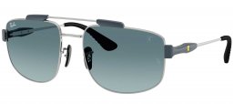 Gafas de Sol - Ray-Ban - RB3789M - F1383M  SILVER // GREY GRADIENT BLUE