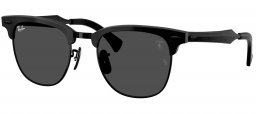 Gafas de Sol - Ray-Ban - RB3807M - F111B1  BRUSHED BLACK ON BLACK // DARK GREY
