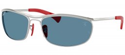 Gafas de Sol - Ray-Ban - RB3819M - F007S2  SILVER // BLUE POLARIZED