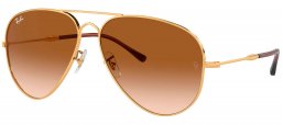 Gafas de Sol - Ray-Ban - RB3825 OLD AVIATOR - 001/51  GOLD // BROWN GRADIENT