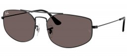 Gafas de Sol - Ray-Ban - RB3845 EXPLORER 5 - 002/B1 BLACK // DARK GREY