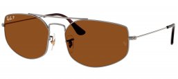 Gafas de Sol - Ray-Ban - RB3845 EXPLORER 5 - 004/57  GUNMETAL // B-15 BROWN POLARIZED