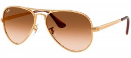Gafas de Sol - Ray-Ban - RB3925 AVIATOR MAX - 001/51  ARISTA GOLD // BROWN GRADIENT