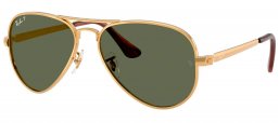 Gafas de Sol - Ray-Ban - RB3925 AVIATOR MAX - 001/58  ARISTA GOLD // GREEN POLARIZED