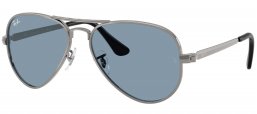 Gafas de Sol - Ray-Ban - RB3925 AVIATOR MAX - 004/56 GUNMETAL // BLUE