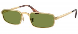 Gafas de Sol - Ray-Ban - RB3927 - 001/4E ARISTA GOLD // LIGHT GREEN
