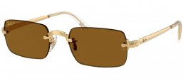 Gafas de Sol - Ray-Ban - RB3928 - 001/83 ARISTA GOLD // DARK BROWN POLARIZED
