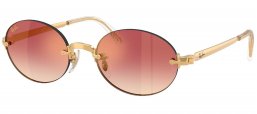 Gafas de Sol - Ray-Ban - RB3929 - 001/8H  ARISTA GOLD // DARK VIOLET GRADIENT MIRROR GOLD