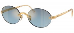 Gafas de Sol - Ray-Ban - RB3929 - 001/S2 ARISTA GOLD // BLUE GRADIENT GREY MIRROR