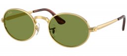 Gafas de Sol - Ray-Ban - RB3931 - 001/4E  ARISTA GOLD // GREEN