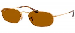 Gafas de Sol - Ray-Ban - RB3947 - 001/33 ARISTA GOLD // BROWN