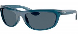 Gafas de Sol - Ray-Ban - RB4089 BALORAMA - 6042R5  OPAL BLUE // BLUE