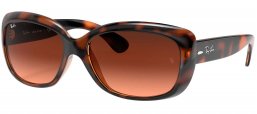 Gafas de Sol - Ray-Ban - RB4101 JACKIE OHH - 642/A5 HAVANA // PÌNK GRADIENT BROWN