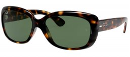 Gafas de Sol - Ray-Ban - RB4101 JACKIE OHH - 710 LIGHT HAVANA // CRYSTAL GREEN