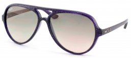 Gafas de Sol - Ray-Ban - RB4125 CATS  5000 - 806/32 BLUE VIOLET GLITTER // CRYSTAL GREY GRADIENT