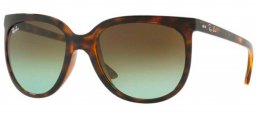 Gafas de Sol - Ray-Ban - RB4126 CATS  1000 - 710/A6 HAVANA // GREEN GRADIENT BROWN