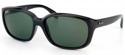 Gafas de Sol - Ray-Ban - RB4161 - 601 BLACK // CRYSTAL GREEN