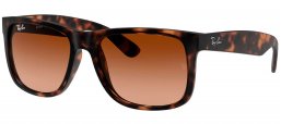 Gafas de Sol - Ray-Ban - RB4165 JUSTIN - 710/13 MATTE LIGHT  HAVANA  // BROWN GRADIENT