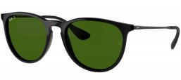 Gafas de Sol - Ray-Ban - RB4171 ERIKA - 601/2P BLACK // GREEN POLARIZED