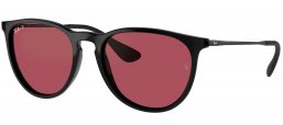 Gafas de Sol - Ray-Ban - RB4171 ERIKA - 601/5Q BLACK // PURPLE POLARIZED