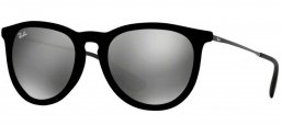 Gafas de Sol - Ray-Ban - RB4171 ERIKA - 60756G VELVET BLACK //  GREY MIRROR SILVER