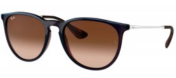 Gafas de Sol - Ray-Ban - RB4171 ERIKA - 631513 TRANSPARENT BROWN SP BLUE // BROWN GRADIENT DARK BROWN