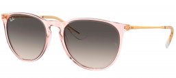 Gafas de Sol - Ray-Ban - RB4171 ERIKA - 674211  TRANSPARENT PINK // GREY GRADIENT