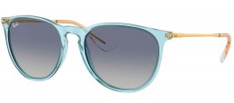 Gafas de Sol - Ray-Ban - RB4171 ERIKA - 67434L  TRANSPARENT LIGHT BLUE // GREY GRADIENT BLUE